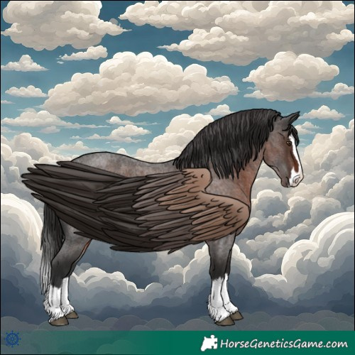 Horse Color:Liver Red Roan Splash