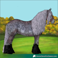 Horse Color:Watercolor Red Onyx Ice 
