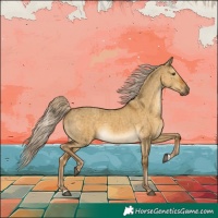 Horse Color:Chocolate Palomino Dun Mushroom Rabicano Brindle 