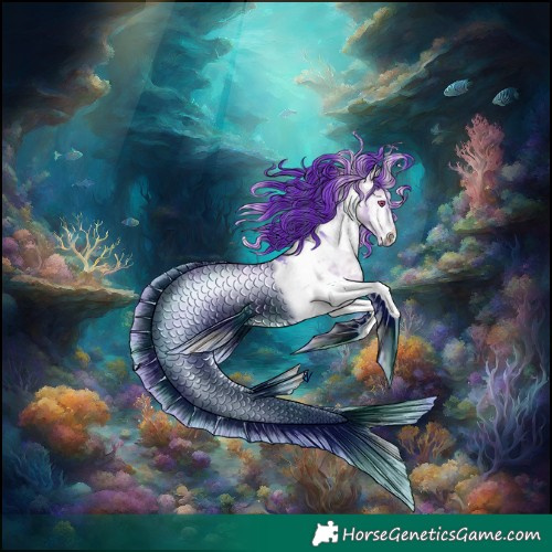 Horse Color:Painted Watercolor White Spotted Brown Chinchilla Ice Dun Tobiano 