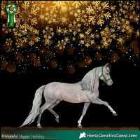 Horse Color:Liver Chestnut Mushroom Tobiano Varnish 