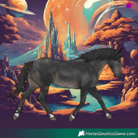 Horse Color:Black 