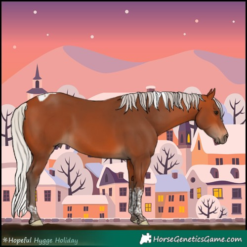 Horse Color:Silver Bay Tobiano 