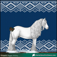 Horse Color:Gray Amber Champagne Splash Tobiano Appaloosa