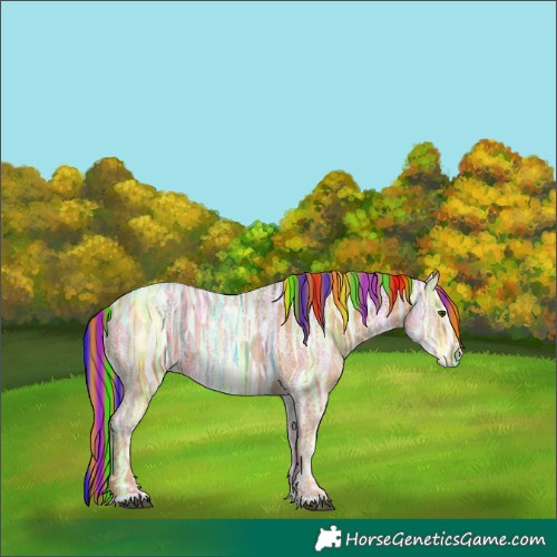 Horse Color:Painted Chestnut Ice 