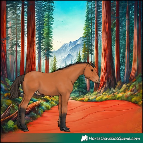 Horse Color:Bay 