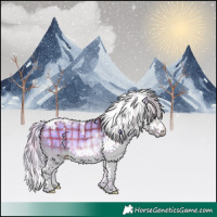 Horse Color:Plaid  White Spotted Silver Brown Chinchilla Onyx Splash Tobiano Rabicano 