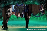Horse Color:Void Liver Chestnut Ice Tobiano