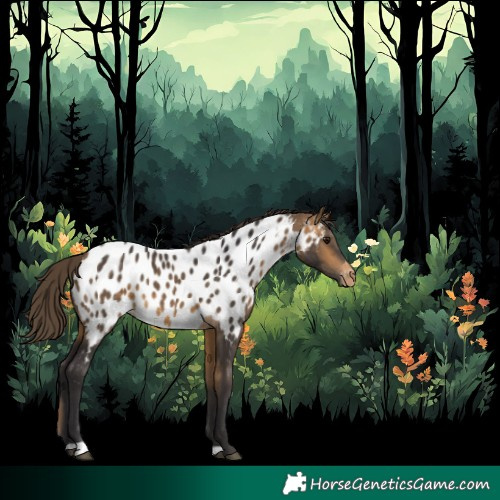 Horse Color:Buckskin Appaloosa