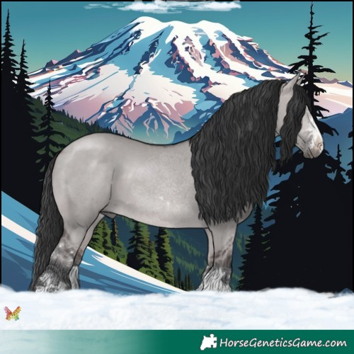 Horse Color:Platinum Brown Dun 