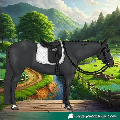 Horse Color:Black 