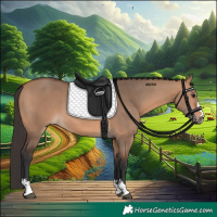 Horse Color:Bay Dun