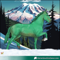 Horse Color:Watercolor Brown 