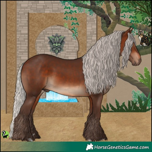 Horse Color:Silver Brown 