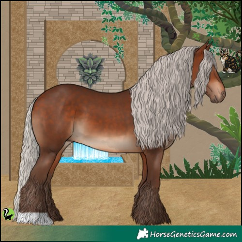 Horse Color:Silver Brown 