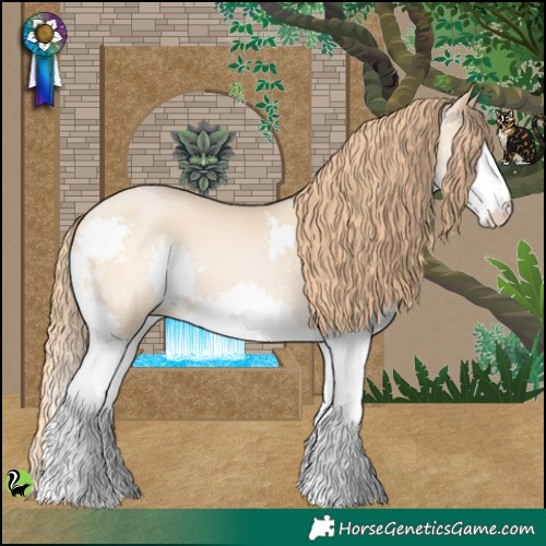 Horse Color:Buckskin Pearl Splash 