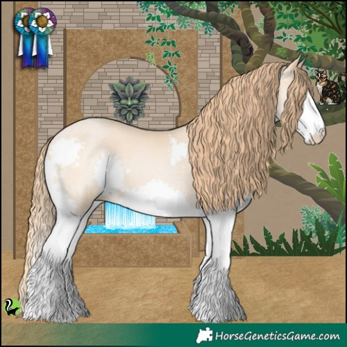 Horse Color:Buckskin Pearl Splash 