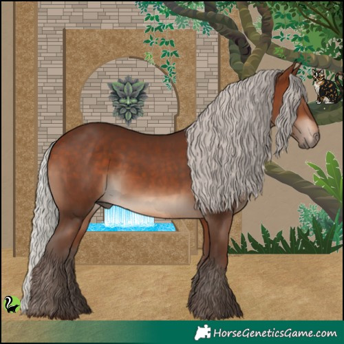 Horse Color:Silver Brown 