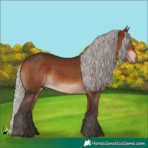 Horse Color:Silver Brown 