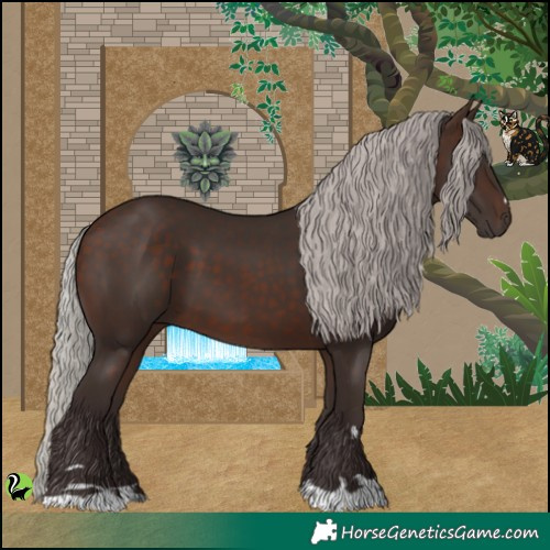 Horse Color:Silver Brown 