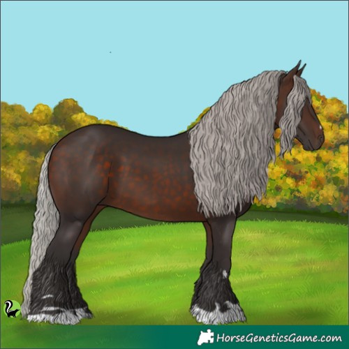 Horse Color:Silver Brown 