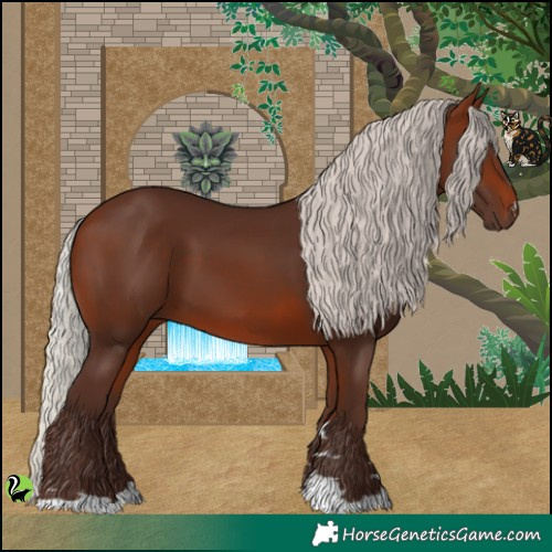 Horse Color:Silver Brown 