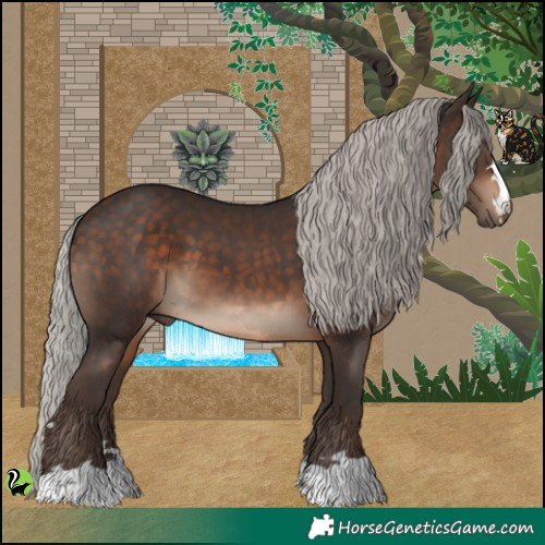 Horse Color:Silver Brown 