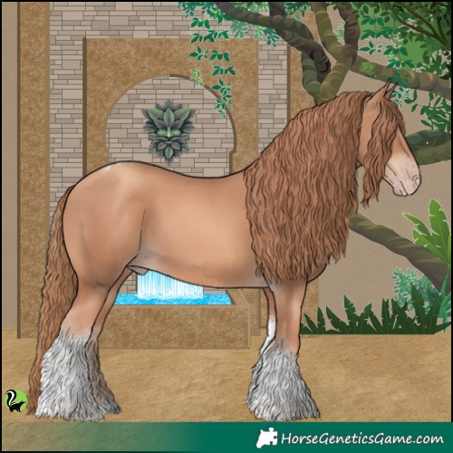 Horse Color:Gold Champagne Tobiano 