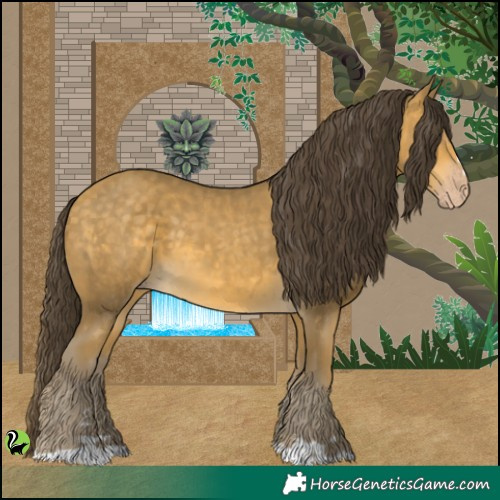 Horse Color:Sable Cream Champagne 