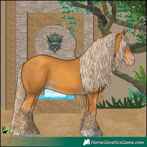 Horse Color:Gold Cream Champagne 