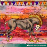 Horse Color:Classic Champagne 