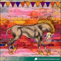 Horse Color:Amber Champagne 