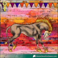 Horse Color:Amber Champagne 