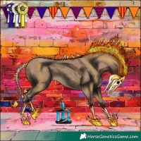 Horse Color:Classic Champagne 