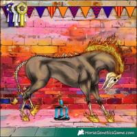 Horse Color:Classic Champagne 