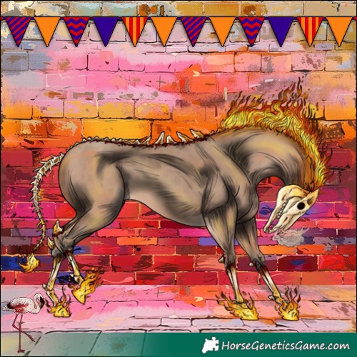 Horse Color:Amber Champagne