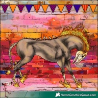 Horse Color:Amber Champagne