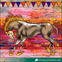 Horse Color:Classic Champagne Tobiano 