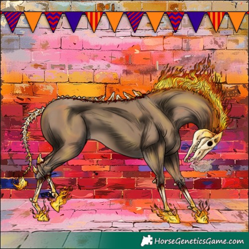 Horse Color:Classic Champagne 