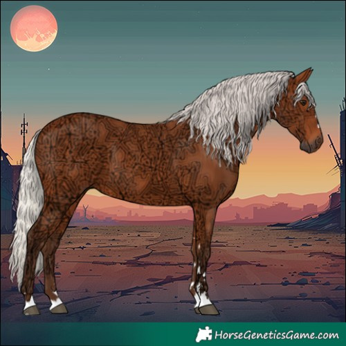 Horse Color:Silver Bay Ice 