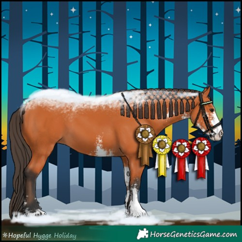 Horse Color:Bay Sabino