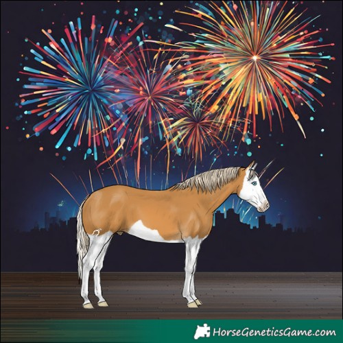 Horse Color:Palomino Splash 