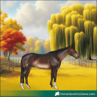 Horse Color:Brown 