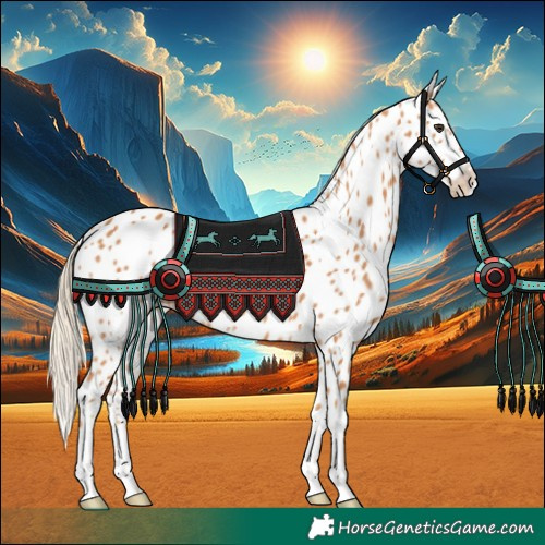 Horse Color:Chestnut Appaloosa 