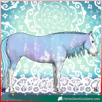 Horse Color:Watercolor Brown Sabino Splash 