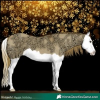 Horse Color:Watercolor Red Dun Ice Splash 