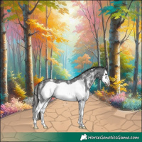 Horse Color:Liver Chestnut Sabino Splash Frame Appaloosa 