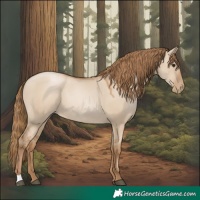 Horse Color:Grullo Pearl 