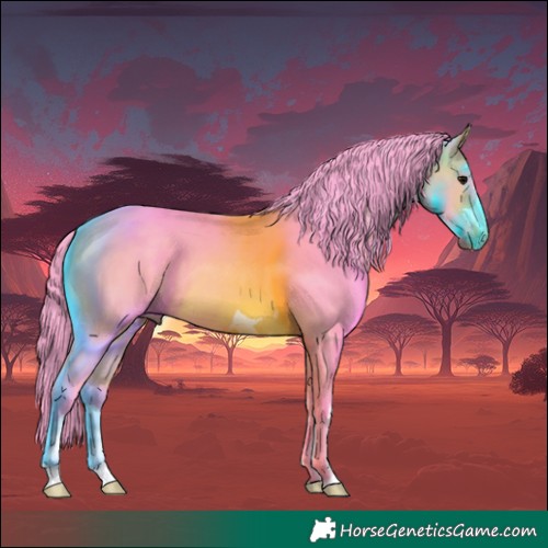 Horse Color:Watercolor Bay 