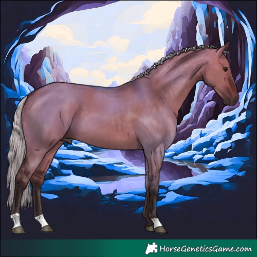 Horse Color:Silver Brown Dun 